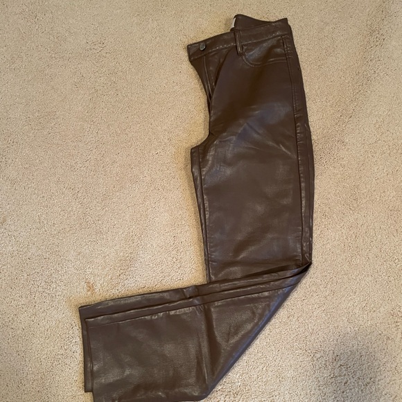 Wilfred faux leather pants - Picture 3 of 5
